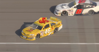 Reese’s Sweet Move of the Race: Thad Moffitt’s save at Kansas